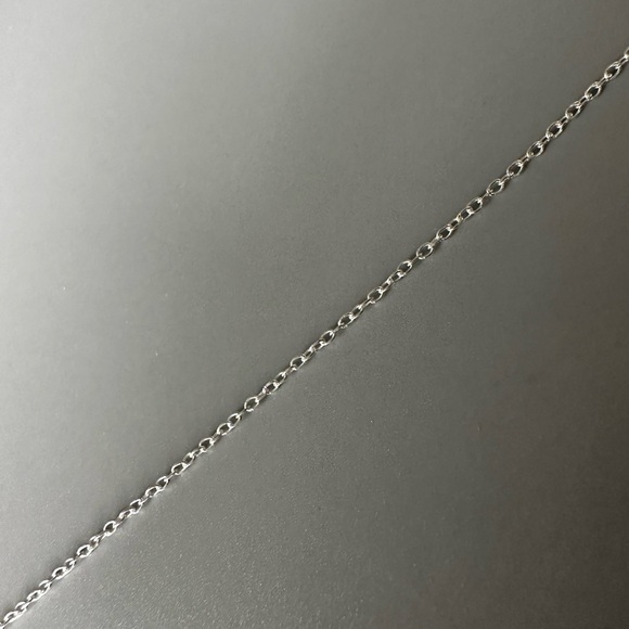 Sterling Silver Sand Dollar and Wave Necklace - Picture 7 of 11